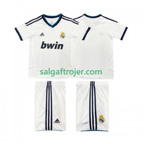 Real Madrid 2012 2013 Fodboldtrøjer Børn Retro Hjemmebanesæt Kort ærmer Real Madrid 2012 2013 Fodboldtrøjer Børn Retro Hjemmebanesæt Kort ærmer